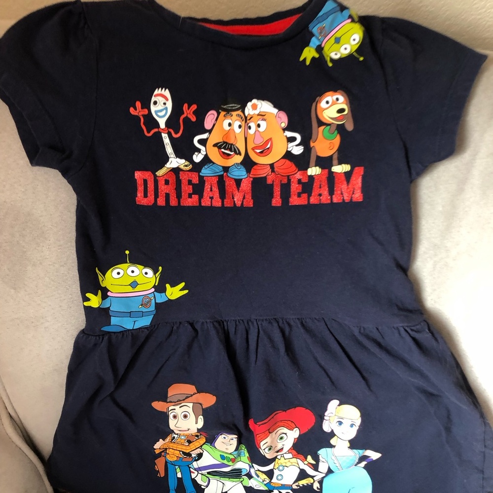 Girls Toy Story 4 Dream Team dress size 5